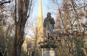 At the Abney Park Cemetery